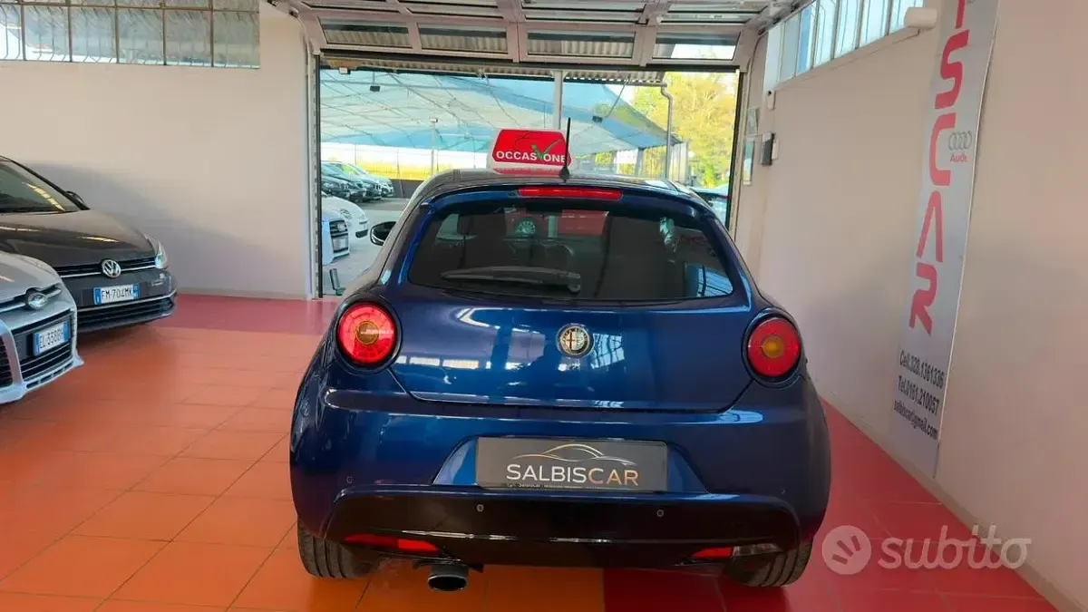 Usata Alfa Romeo MiTo Distinctive 85 CV (62 kW) 2014 Bluazzurro Utilitaria
