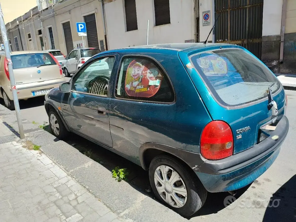 Usata Opel Corsa 1997 Verde Utilitaria
