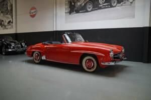 Rosso Usata 1959 Mercedes 190 Tre volumi | 165.000 € - Immagine 1/4