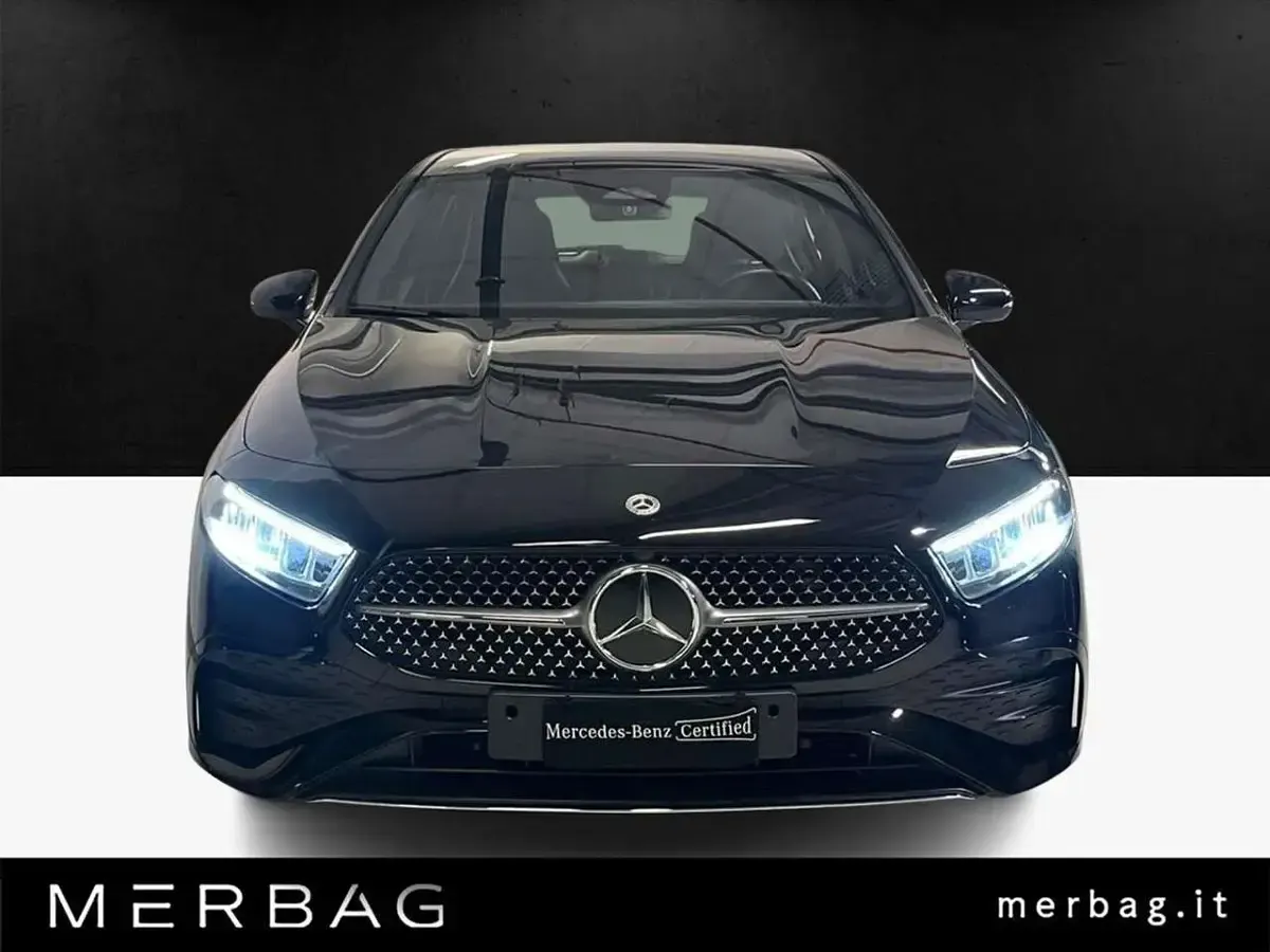 Usata Mercedes A180 Advanced Plus 136 CV (100 kW) 2025 Nero Berlina