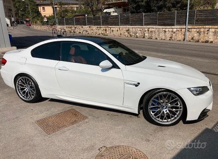Usata BMW M3 Efficient Dynamics 420 CV (308 kW) 2008 Bianco Coupé