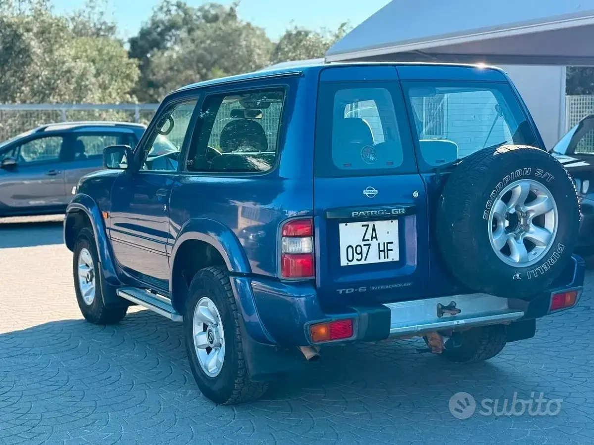 Usata Nissan Patrol SE 129 CV (94 kW) 1998 Blu SUV