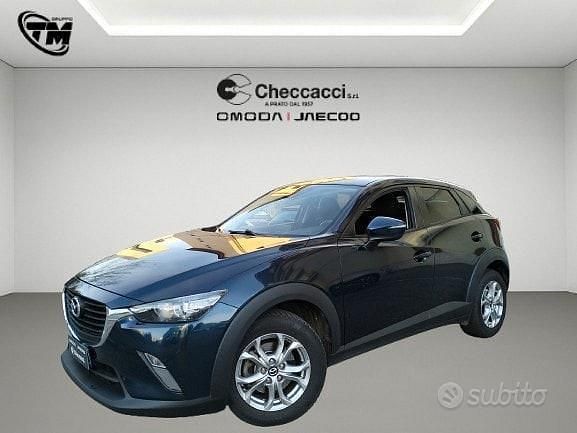 Usata Mazda CX-3 Exceed 105 CV (77 kW) 2017 Blu SUV