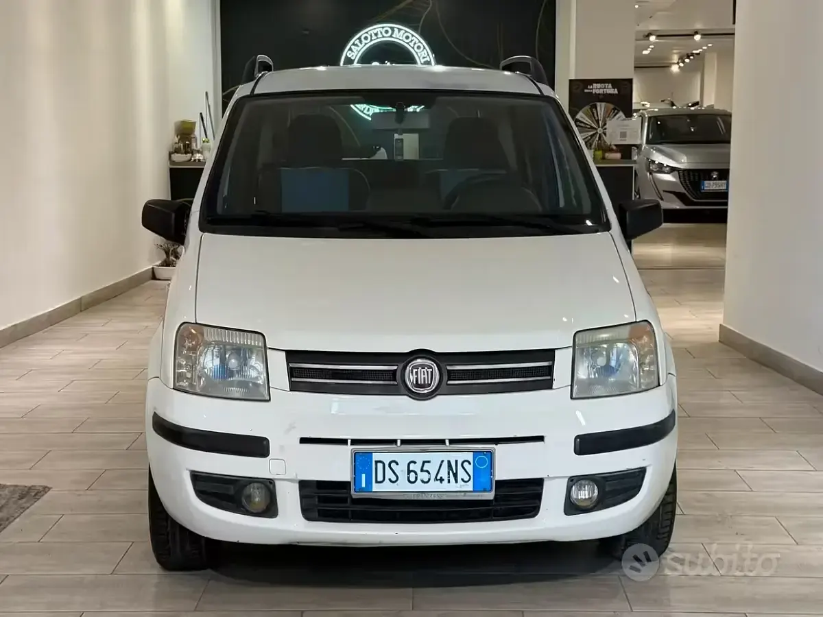 Usata Fiat Panda Dynamic 60 CV (44 kW) 2008 Bianco Utilitaria