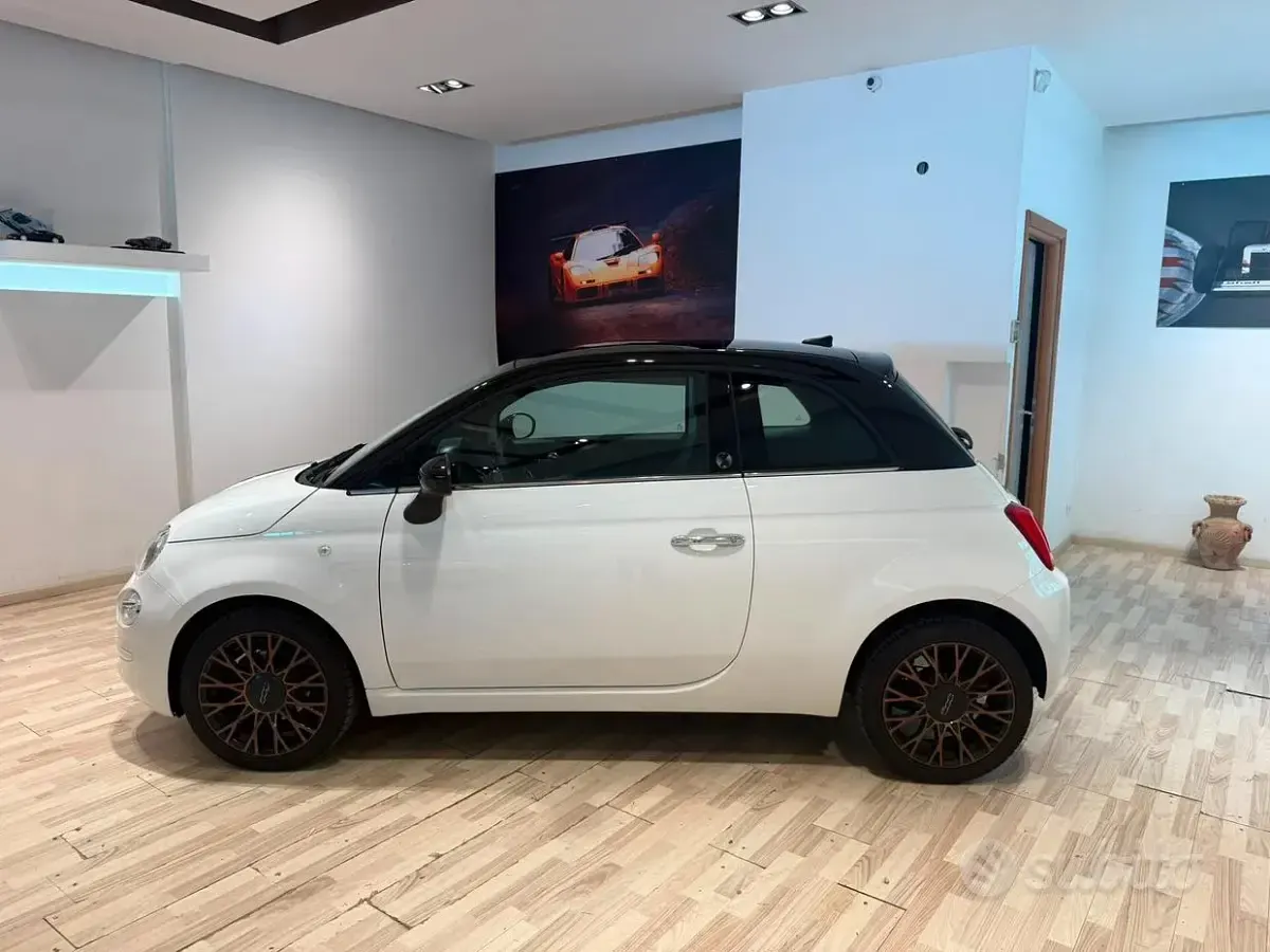 Usata Fiat 500 69 CV (50 kW) 2020 Bianco Berlina