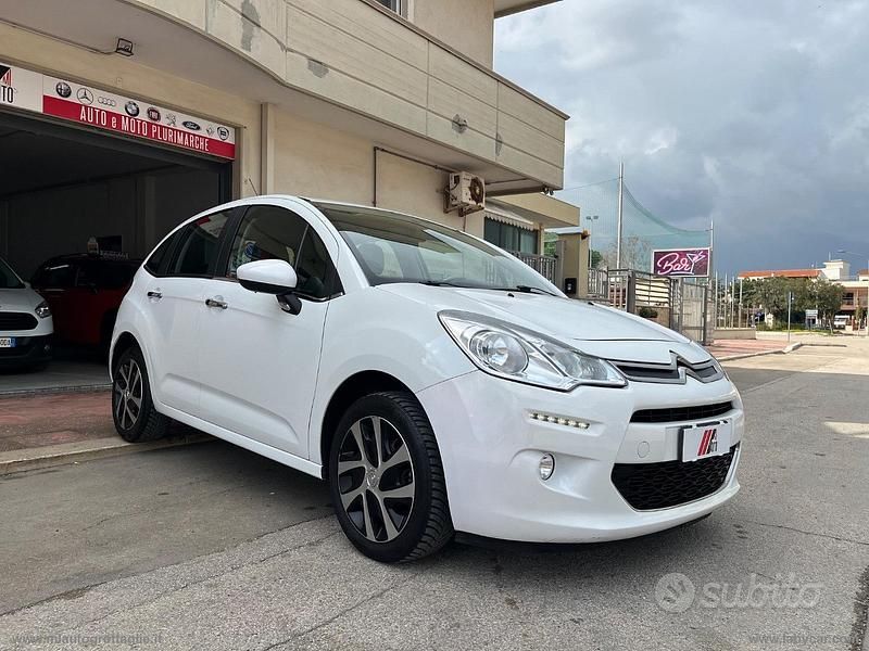 Usata Citroën C3 Exclusive 75 CV (55 kW) 2016 Bianco Berlina