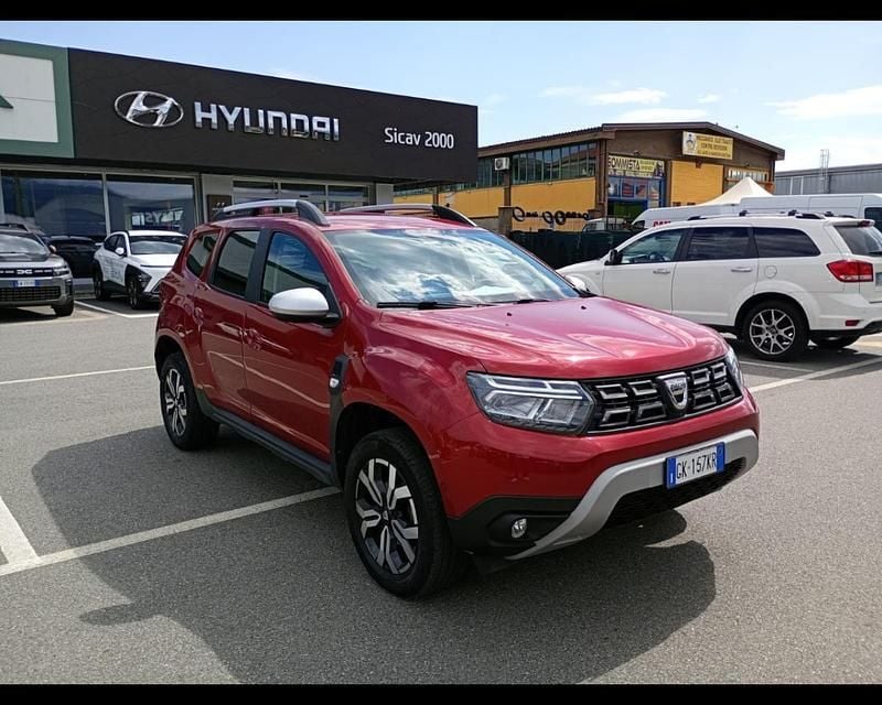 Rosso Usata 2022 Dacia Duster Prestige SUV | 13.900 € (Buon prezzo) - Immagine 1/4