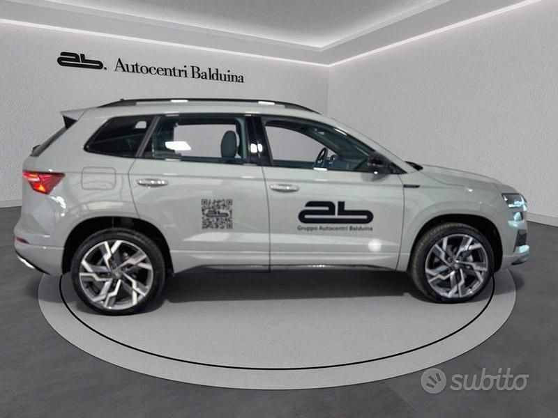 Nuova Skoda Karoq SportLine 150 CV (110 kW) 2025 Grigio SUV