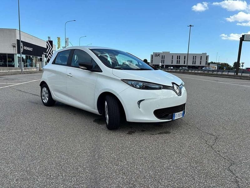 Usata Renault Zoe Life 67 kW (92 CV) 2018 Bianco Utilitaria