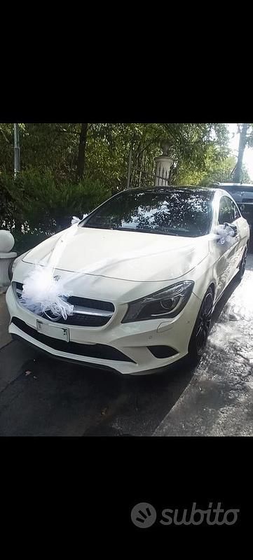 Usata Mercedes CLA220 177 CV (130 kW) 2016 Bianco Berlina