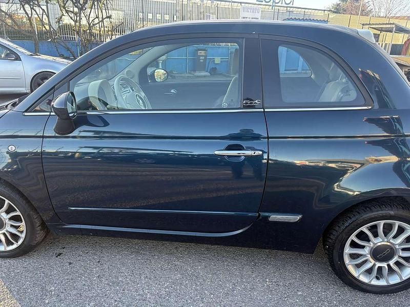 Usata Fiat 500C Lounge 69 CV (50 kW) 2013 Blu/azzurro Cabrio