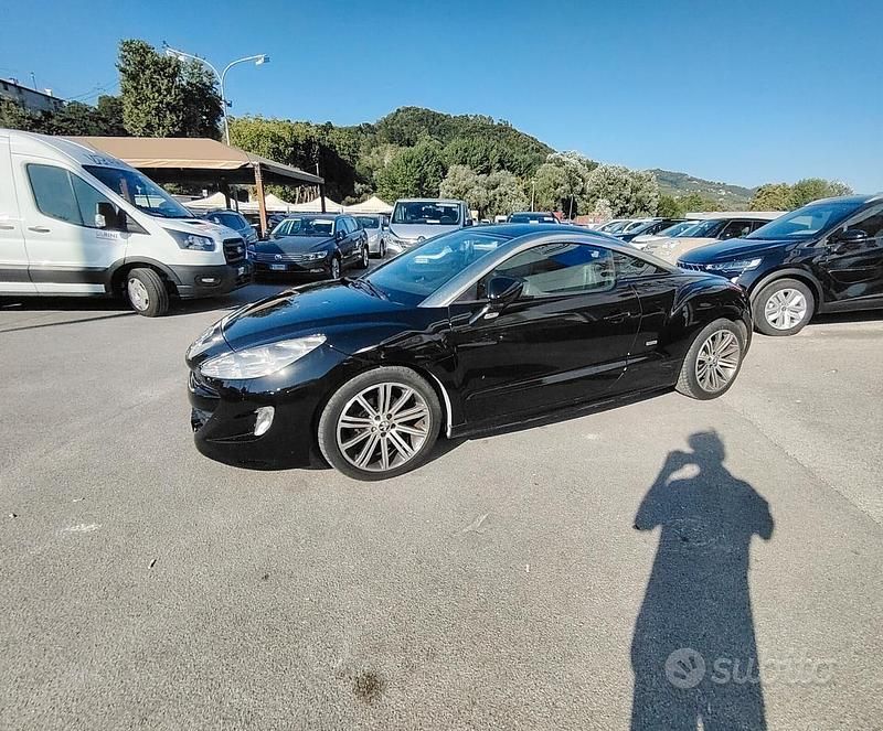 Usata Peugeot RCZ 163 CV (119 kW) 2010 Nero Coupé
