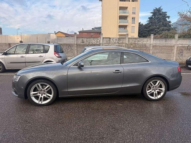 Usata Audi A5 S-Line 177 CV (130 kW) 2013 Argento Coupé