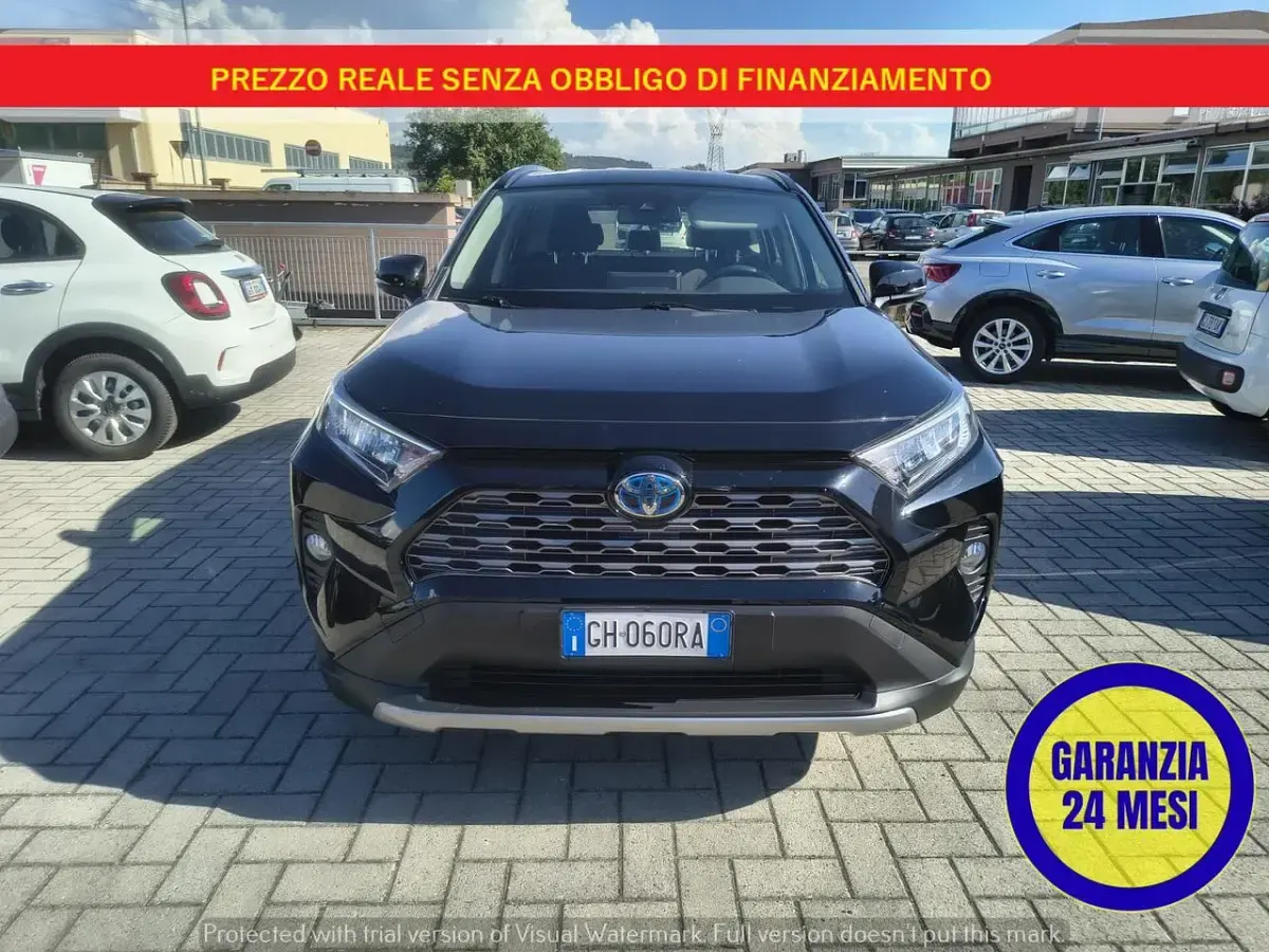 Usata Toyota RAV4 Hybrid Business Edition 222 CV (163 kW) 2022 Nero SUV