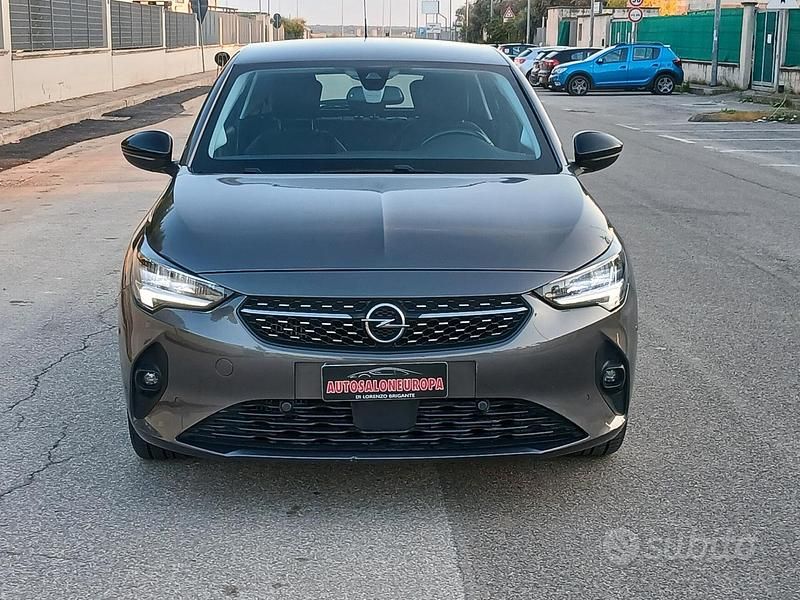 Usata Opel Corsa Elegance 101 CV (74 kW) 2020 Grigio Utilitaria