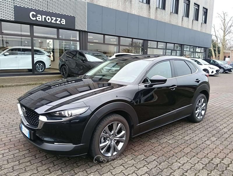 Jet black Usata 2025 Mazda CX-30 Exclusive-Line SUV | 26.900 € (Cara) - Immagine 1/4