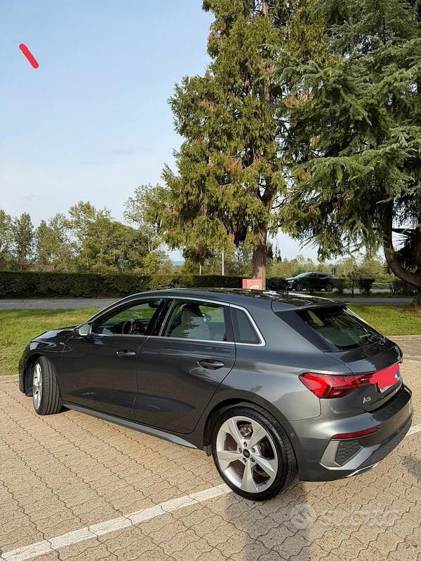 Usata Audi A3 S-Line 150 CV (110 kW) 2021 Grigio Berlina