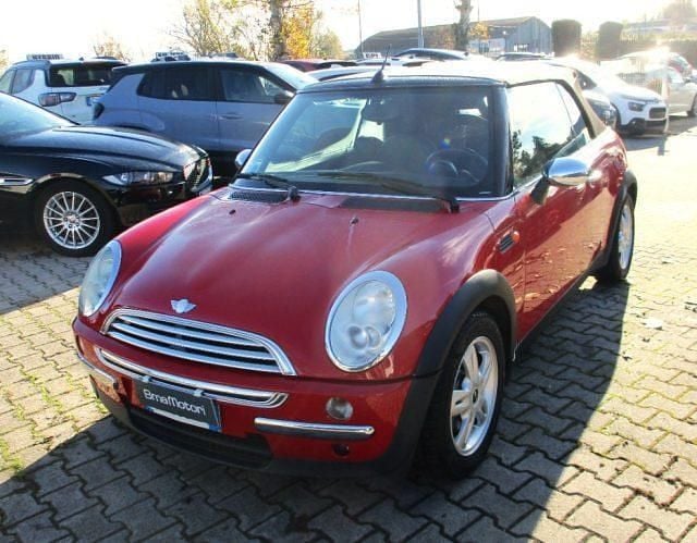 Usata Mini One Cabriolet 90 CV (66 kW) 2006 Rosso Cabrio
