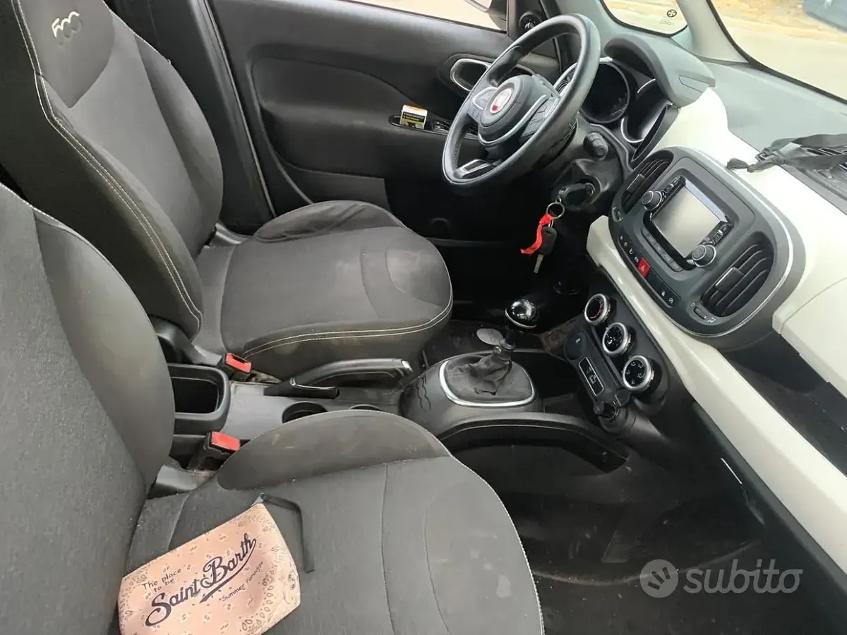 Usata Fiat 500L 95 CV (69 kW) 2018 Bianco Monovolume