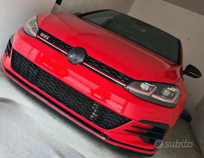 Usata VW Golf VII GTI 245 CV (180 kW) 2017 Rosso Berlina