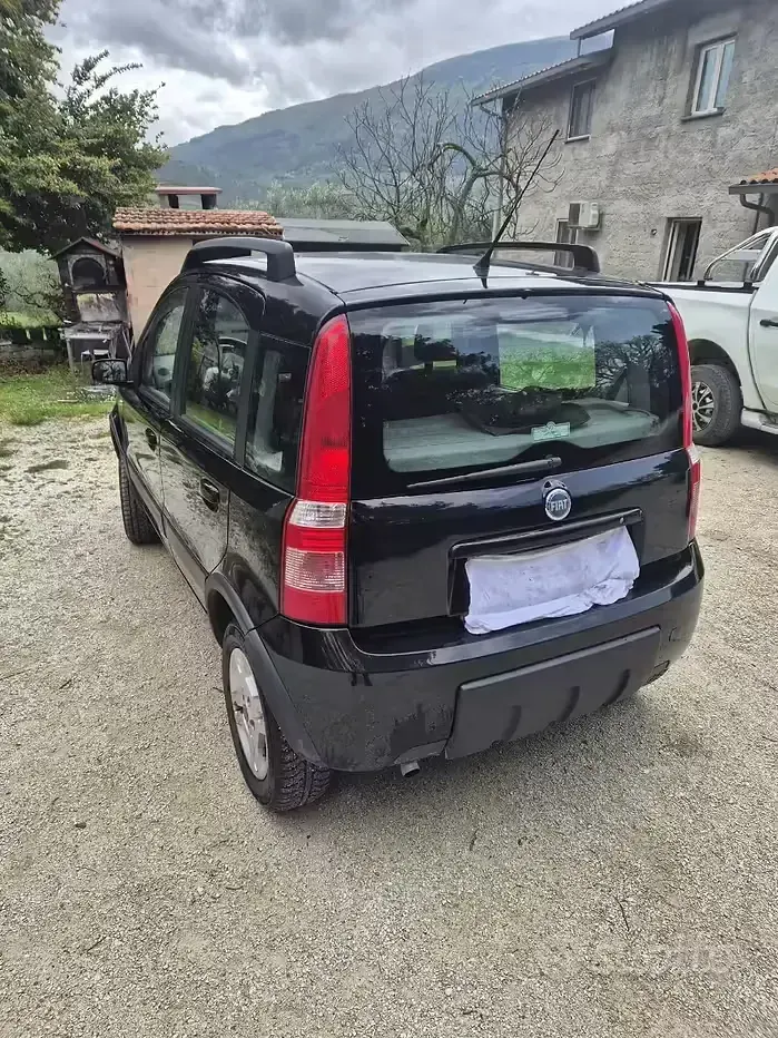 Usata Fiat Panda 4x4 60 CV (44 kW) 2006 Nero Utilitaria