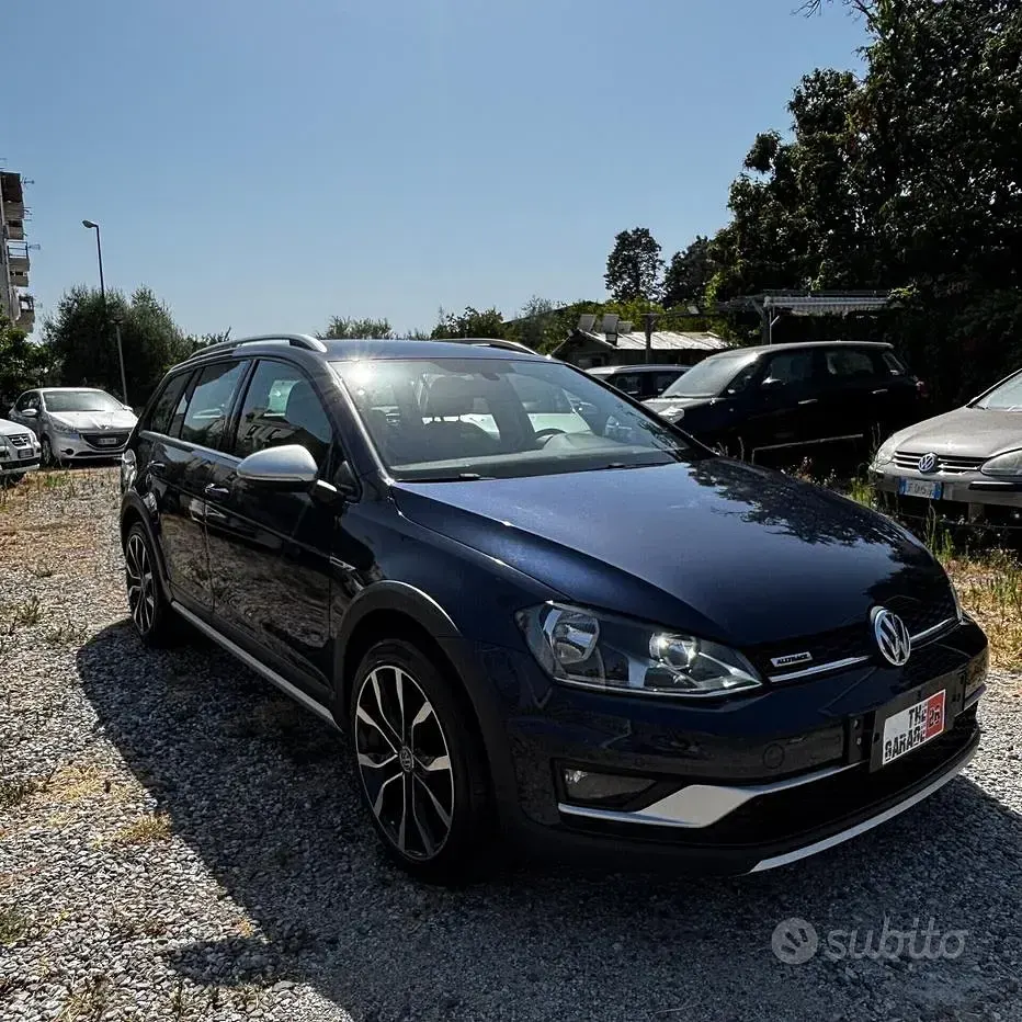 Usata VW Golf Alltrack Executive 150 CV (110 kW) 2015 Bluazzurro Station wagon