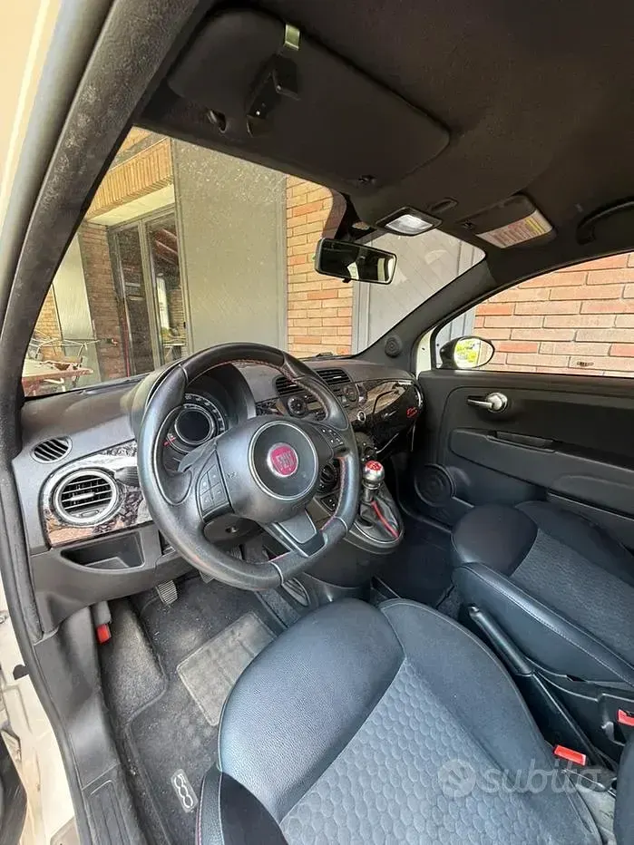 Usata Fiat 500S S 2015 Bianco Utilitaria