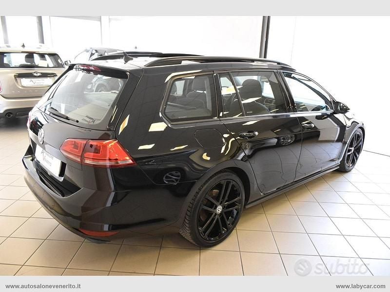 Usata VW Golf VII GTD 184 CV (135 kW) 2015 Nero Station wagon