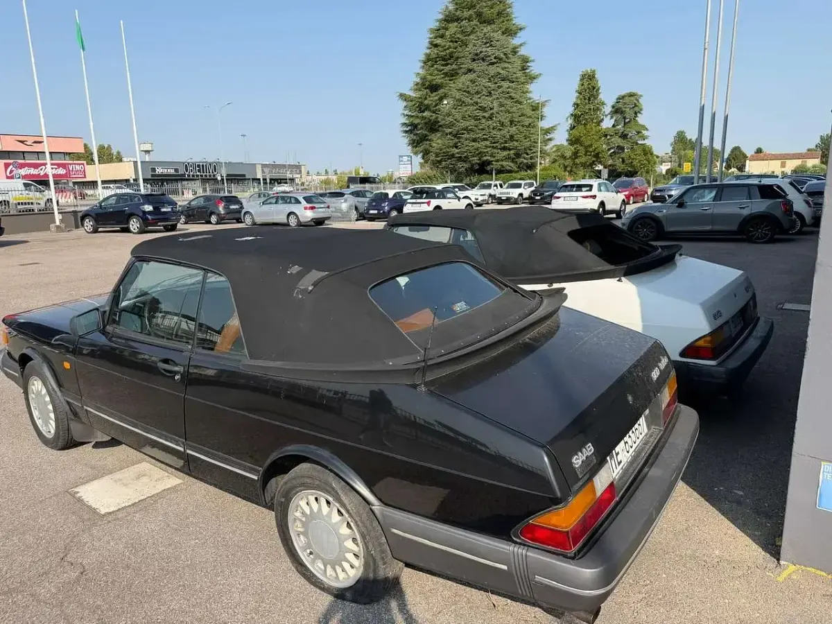 Usata Saab 900 Cabriolet 174 CV (127 kW) 1987 Bianco Cabrio