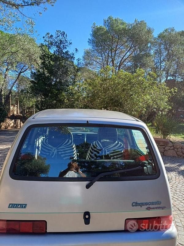 Second-hand Fiat Cinquecento 54 CP (39 kW) 1997 Gri Hatchback
