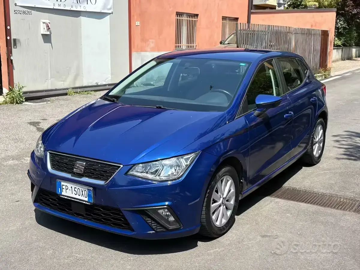 Usata Seat Ibiza XCELLENCE 80 CV (58 kW) 2018 Blu Utilitaria