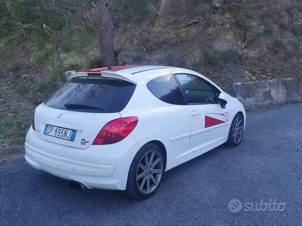 Usata Peugeot 207 GTi 174 CV (127 kW) 2008 Bianco Berlina