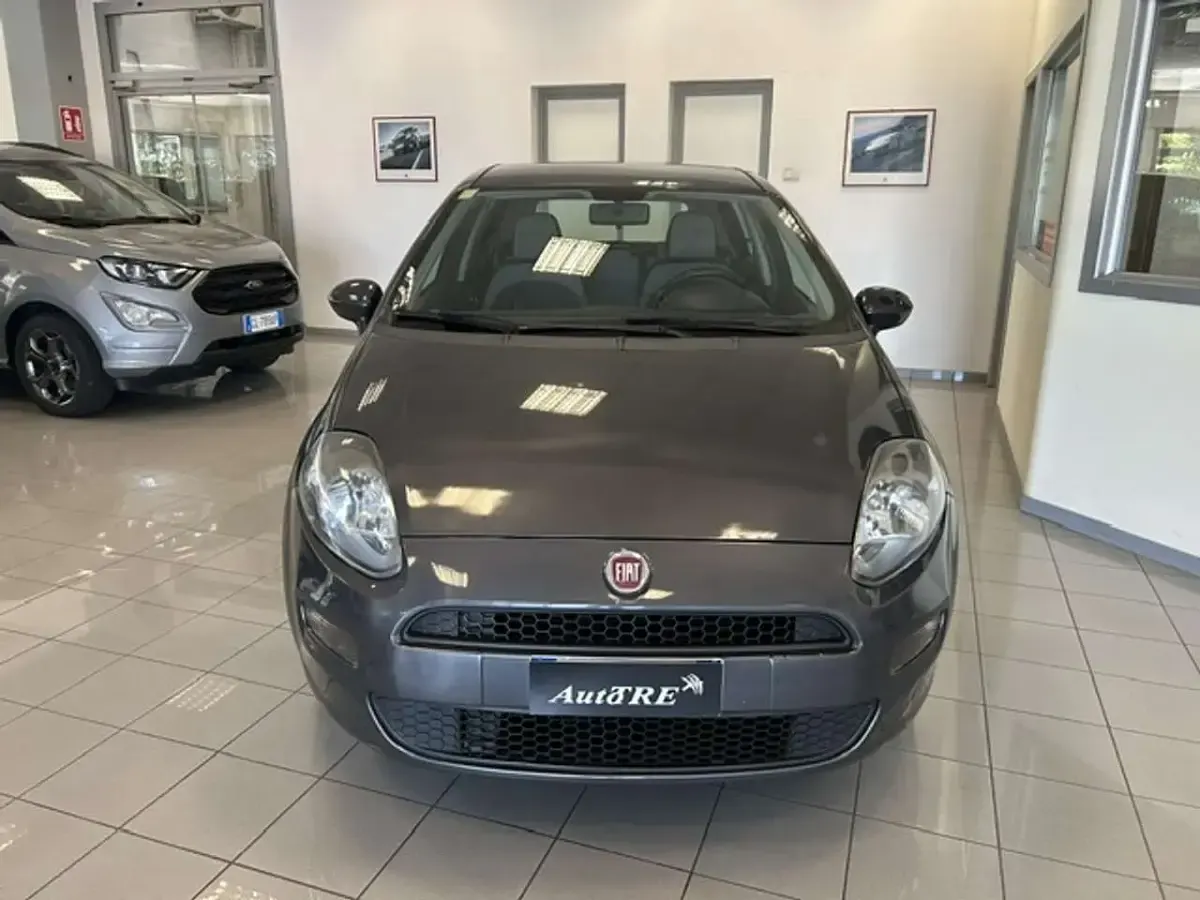Usata Fiat Punto Lounge 69 CV (50 kW) 2013 Grigio Utilitaria