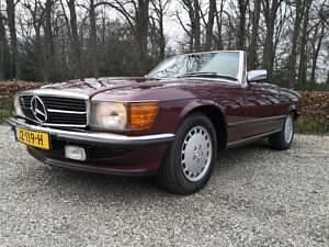 Usata Mercedes 560 230 CV (169 kW) 1986 Rosso Cabrio