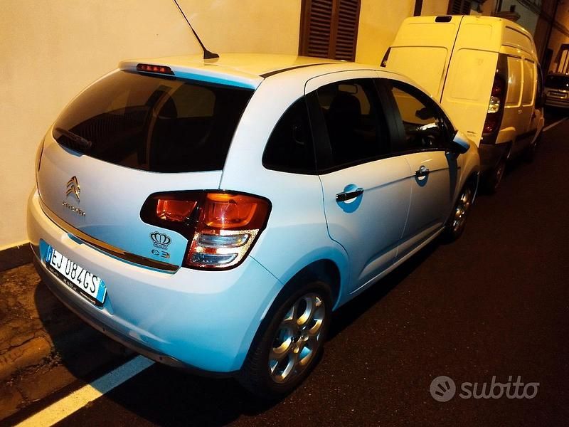 Usata Citroën C3 95 CV (69 kW) 2013 Blu Berlina