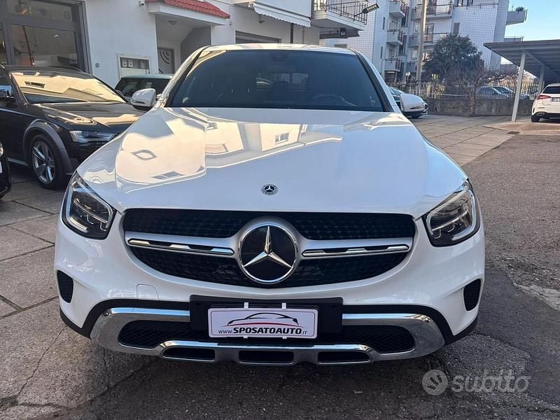 Usata Mercedes GLC220 Business 2021 Bianco Coupé