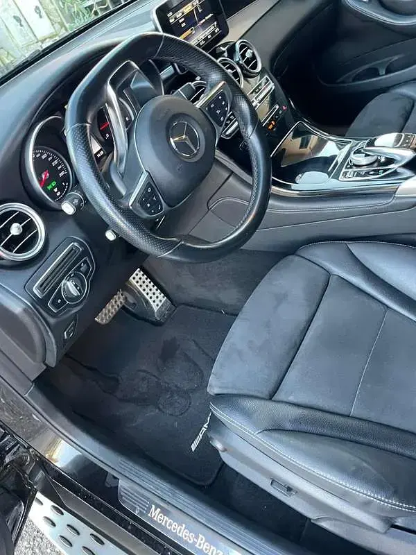 Usata Mercedes GLC250 Premium 204 CV (150 kW) 2018 Nero SUV