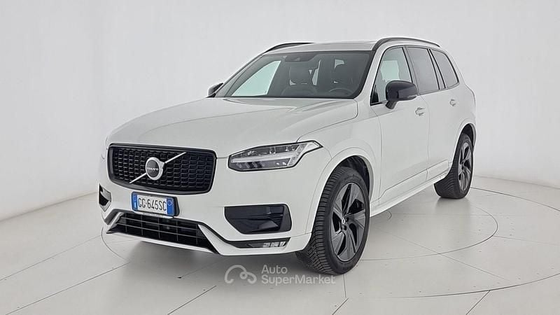 Bianco Usata 2021 Volvo XC90 R-Design SUV | 36.900 € (Super prezzo) - Immagine 1/4