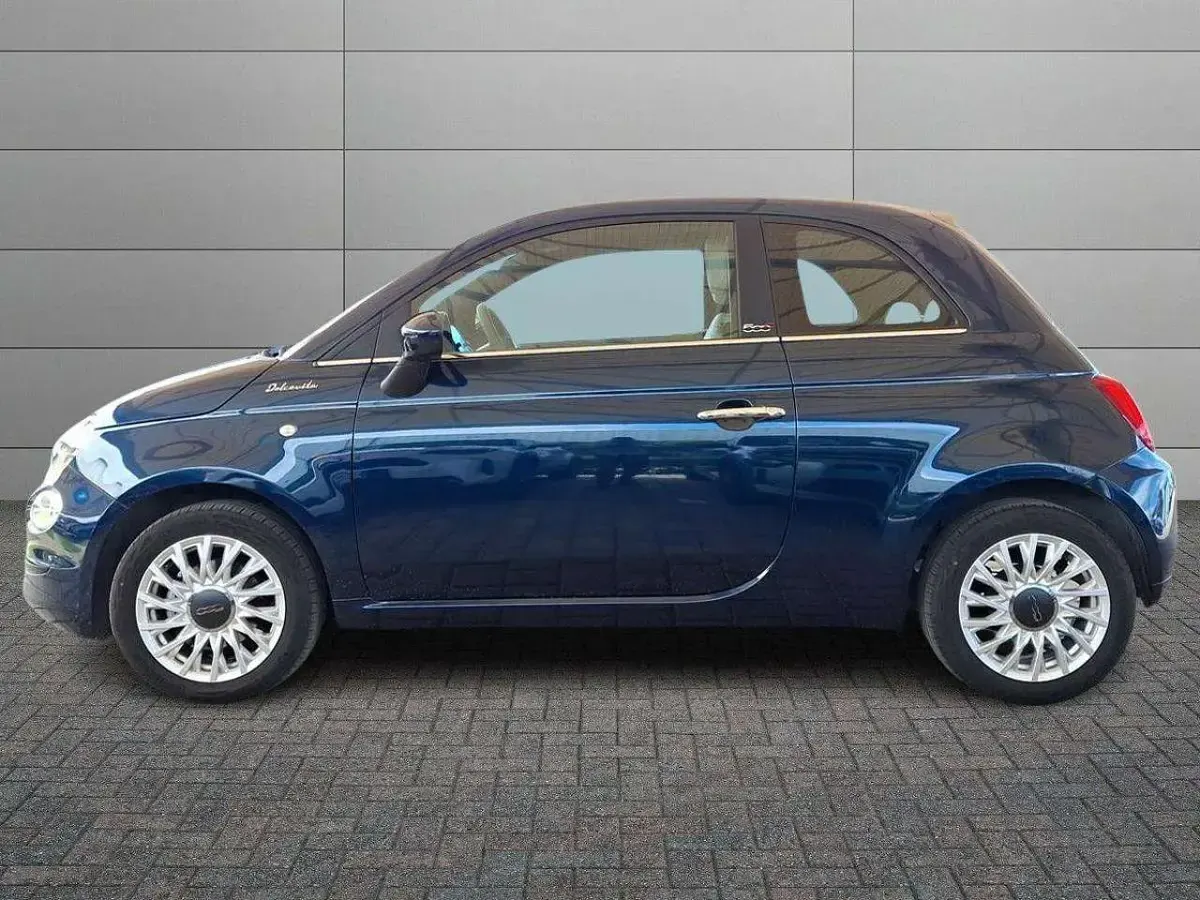 Usata Fiat 500C Dolcevita 69 CV (50 kW) 2022 Blue met Cabrio