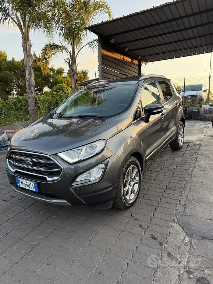 Usata Ford Ecosport ST-Line 125 CV (91 kW) 2019 Grigio SUV