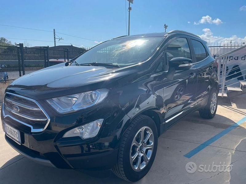 Usata Ford Ecosport ST-Line 100 CV (73 kW) 2018 Nero SUV
