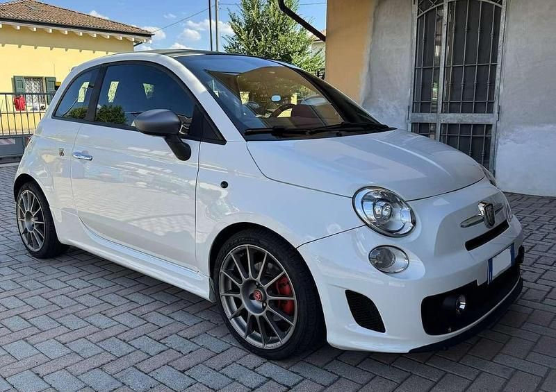 Bianco Usata 2012 Abarth 500C Cabrio | 9500 € (Ottimo prezzo) - Immagine 1/4