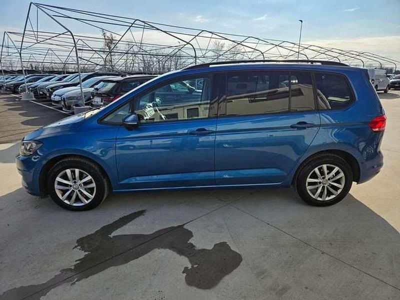Usata VW Touran Business 150 CV (110 kW) 2018 Blu/azzurro Monovolume