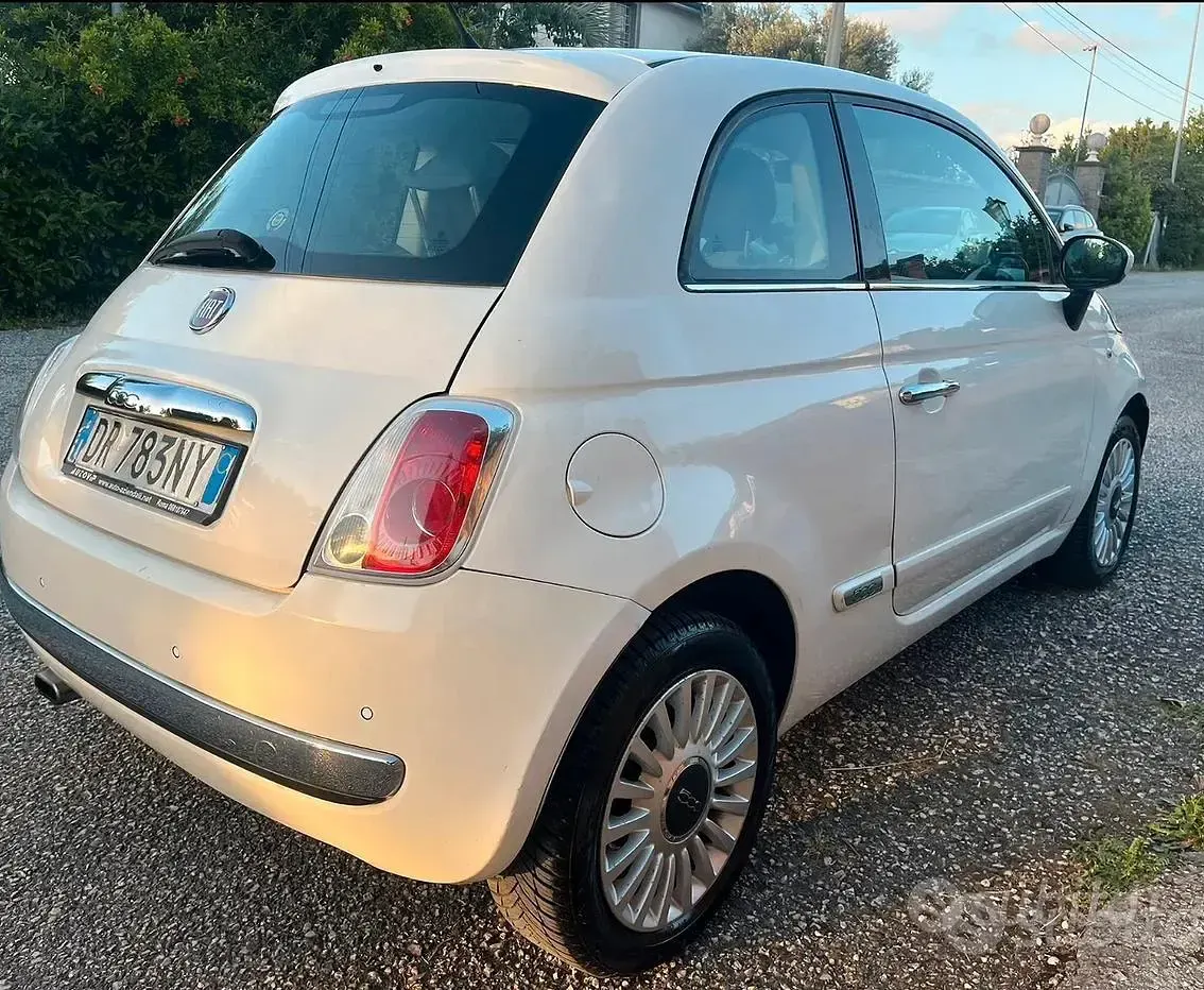 Occasion Fiat 500 69 PK (50 kW) 2008 Wit Sedan