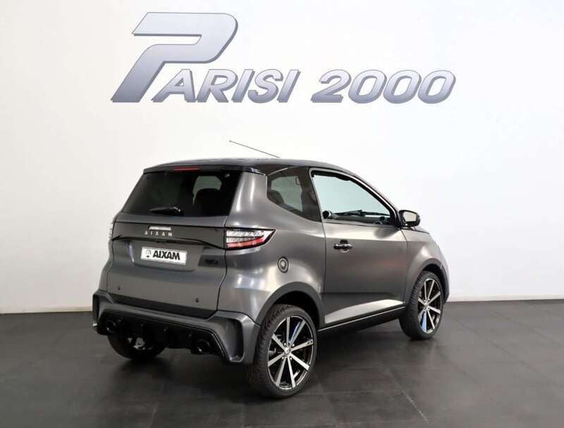 Nuova Aixam City GTO 2025 Grigio opaco Utilitaria