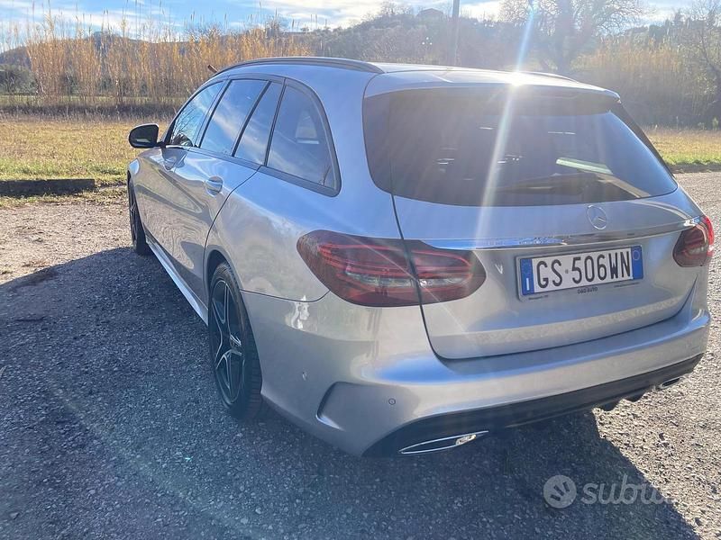 Usata Mercedes C180 122 CV (89 kW) 2021 Grigio Station wagon