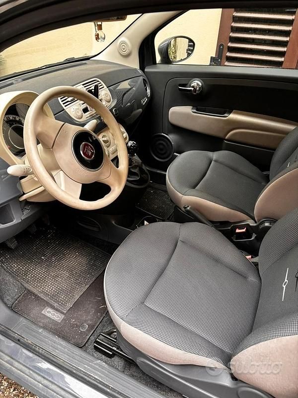 Usata Fiat 500 69 CV (50 kW) 2016 Grigio Utilitaria
