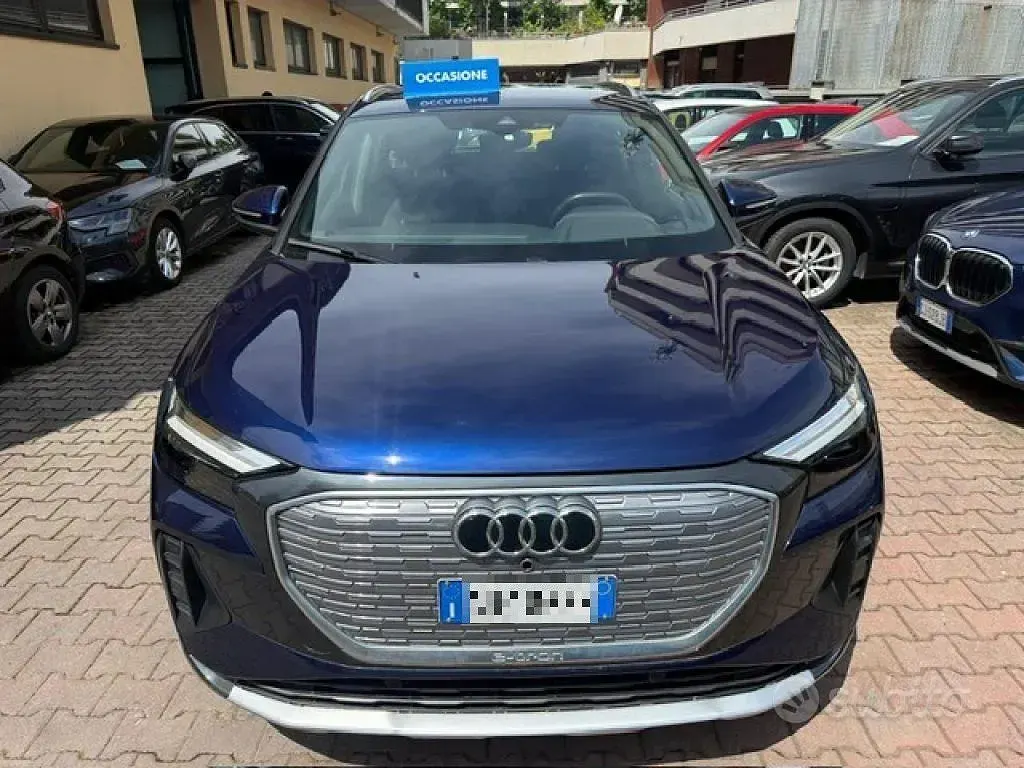 Usata Audi Q4 e-tron 69 kW (95 CV) 2023 Blu SUV