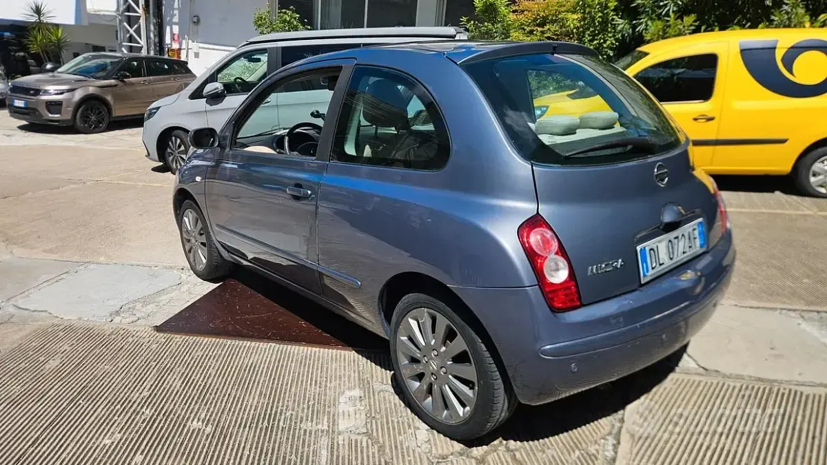 Usata Nissan Micra Acenta 80 CV (58 kW) 2008 Grigio Berlina