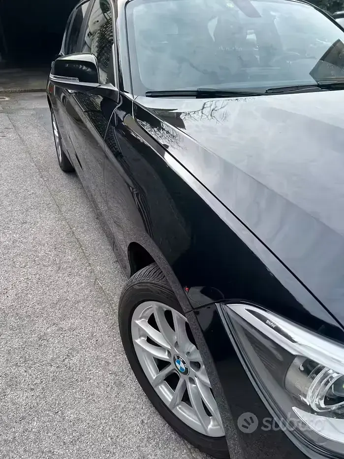 Usata BMW 118 150 CV (110 kW) 2015 Nero Utilitaria